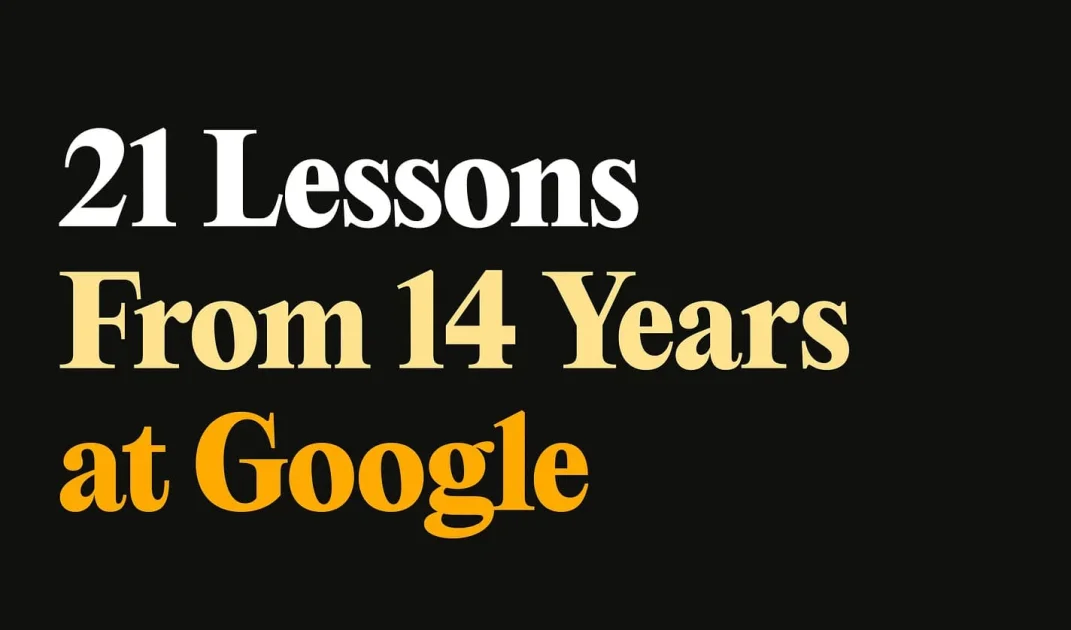 14 Tahun di Google: Pelajaran Berharga Seorang Engineer untuk Sukses di Dunia Gaming dan Karir!